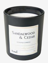Havi - Havi Sandalwood & Cedar Scented Candle - Kvapni žvakė - Juoda