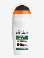 L'Oréal Paris - L'oréal Paris Men Expert Derma Control Clinical Ultra Deo 50 Ml - Rutulinis dezodorantas - Nude