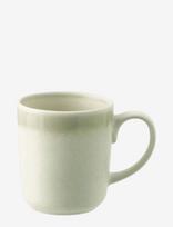 J-Line - Cup Luna Stoneware Light Green - Kavos puodelis - Žalia