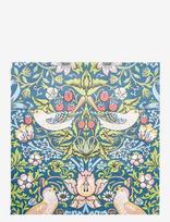 William Morris By Havi - William Morris Napkin Strawberry Thief Napkin - Popierinės servetėlės - Mėlyna