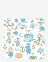 Moomin By Havi - Moomin Napkin Laakson Väki - Popierinės servetėlės - Mėlyna