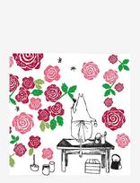 Moomin By Havi - Moomin Napkin Ruusumuumi - Popierinės servetėlės - Rožinė