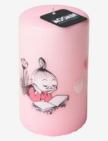 Moomin By Havi - Moomin Pillar Candle Sulo - Vaškinė žvakė - Rožinė