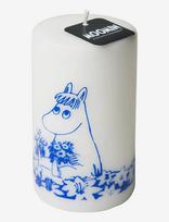 Moomin By Havi - Moomin Pillar Candle Niitty - Vaškinė žvakė - Balta