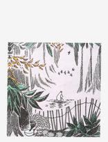 Moomin By Havi - Moomin Napkin Kaipaus Pink - Popierinės servetėlės - Rožinė