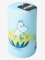 Moomin By Havi - Moomin Pillar Candle Lumme - Vaškinė žvakė - Mėlyna