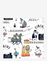 Moomin By Havi - Moomin Napkin Sirkusmuumi - Popierinės servetėlės - Balta