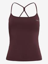 ICANIWILL - Luxe Strappy Tank W - Sportinė palaidinė be rankovių - Ruda