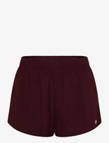ICANIWILL - Mirage 2-In-1 Shorts W - Treniruočių šortai - Burgundiška splava