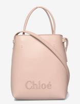 Chloé - Micro Sense Leather Tote Bag - Tote krepšys - Rožinė