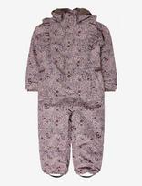 En Fant - Snowsuit W. Frills - Apsauginis kombinezonas nuo lietaus - Rožinė