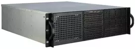 Inter-Tech 3U-30248, Rack, Server, Juodas, Nerūdijantis plienas, ATX, micro ATX, Mini-ITX, SSI CEB, Plienas, 3U