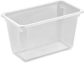 Færch Plastikinis dėklas tortams K2182-1H 1 skyriaus 1100 ml 179x98x100 mm PP permatomas, 384 vnt./dėžėje