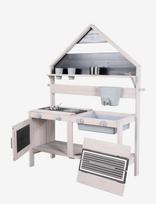 ROBA - Outdoor Play And Mud Kitchen With A House Look - Žaislinė virtuvė - Pilka