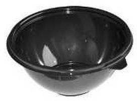 Abena Dubenuota lėkštė PET 1000 ml Ø180x70 mm apvali juoda, 360 vnt./dėžėje