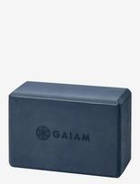 Gaiam - Blue Aura Yoga Block - Jogos blokeliai ir dirželiai - Tamsiai mėlyna