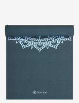 Gaiam - Blue Aura Marrakesh Yoga Mat 5Mm - Sportiniai jogos kilimėliai ir priedai - Tamsiai mėlyna