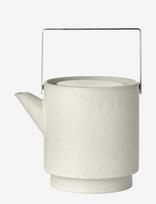 Blomus - Teapot - Makoto - Arbatos filtras ir sietelis - Balta