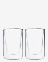 Blomus - Set Of 2 Insulated Cappuccino Glasses - Nero - Stiklinė vandeniui - Nude