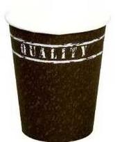 Multi Popierinis kavos puodelis Ø80x95mm 25cl 8oz vienasienis Coffee-line kokybė, 25 vnt. x 60 vnt./kartonas