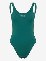 O'neill - Esssentials O'neill Script Swimsuit - Sportinis maudymosi kostiumėlis - Žalia