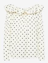 MSGM - Blusa/Blouse - Marškinėliai ilgomis rankovėmis - Kreminė spalva