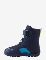 Reima - Reimatec Barefoot Winter Boots, Talvella Kids - Žieminiai batai su raišteliais - Tamsiai mėlyna