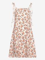 Monki - Cotton Dress - Trumpa suknelė - Balta
