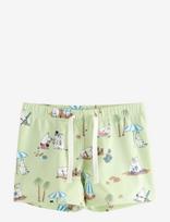 Lindex - Moomin Swim Trunks - Maudymosi šortai - Žalia
