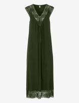 Damella Of Sweden - Nightdress No Sleeve - Naktiniai marškiniai - Chaki spalva