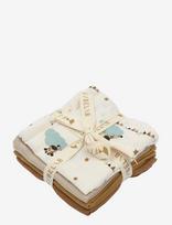 Fabelab - Muslin Cloth 4-Pack - Giraffe On Th - Muslino audiniai - Marga / raštuota
