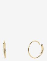 Pilgrim - Raquel Mini Hoop Earrings Gold-Plated - Auskarai - Aukso