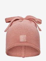 Elodie Details - Furry Knit Beanie Rosy Bow 3-100 Year - Kepurė - Rožinė