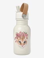 Elodie Details - Water Bottle Rosy Bow Leo - Maistui - Kreminė spalva