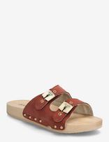 Scholl - Pescura Flat Flex - Plokščiapadžiai sandalai - Raudona