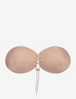 Hunkemöller - Pu Stick On Bra - Push Up liemenėlė - Smėlio