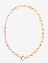 Edblad - Voyage Necklace Gold/Multi One Size - Perlų vėriniai - Marga / raštuota