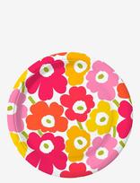 Marimekko By Havi - Marimekko Mini Unikko Paper Plate - Picnic Plates, Mugs, Cutlery - Rožinė