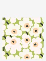 Marimekko By Havi - Marimekko Napkin Mini Unikko - Popierinės servetėlės - Žalia