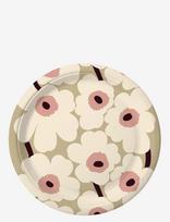 Marimekko By Havi - Marimekko Unikko Paper Plate - Picnic Plates, Mugs, Cutlery - Smėlio