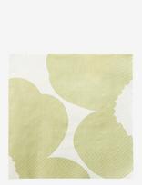 Marimekko By Havi - Marimekko Napkin Iso Unikko - Popierinės servetėlės - Žalia