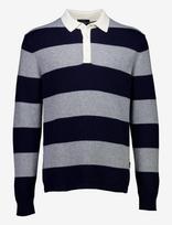 Lindbergh - Rugby Polo Jumper - Polo marškinėliai ilgomis rankovėmis - Tamsiai mėlyna