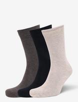 Lindbergh - 3 Pk Bamboo Sock - Įprastos kojinės - Juoda