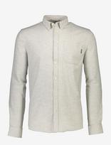 Lindbergh - Brushed Twill Shirt L/S - Flaneliniai marškiniai - Pilka