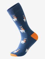 Lindbergh - Animal Bamboo Sock - Įprastos kojinės - Tamsiai mėlyna