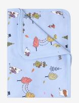 Lindex - Baby Blanket With Moomin - Kūdikių antklodė - Mėlyna