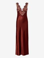 Bardot - Torie Lace Slip Dress - Naktiniai marškiniai - Burgundiška splava