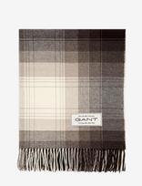 Gant - Extra Fine Merino Wool Throw - Antklodė ir užtiesalas - Ruda