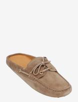 Tod's - Glove Gommino Lace-Up Mules - Mokasinai - Smėlio