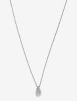 Bud To Rose - Drop Crystal Necklace Clear/Silver - Dailūs karoliai - Sidabro